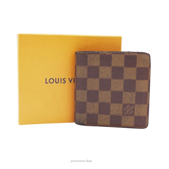 🔴Centenaire Edition Marco Wallet - Damier Ebene - Picture 1 of 12